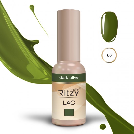 RITZY LAC Dark Olive 60 gel polish