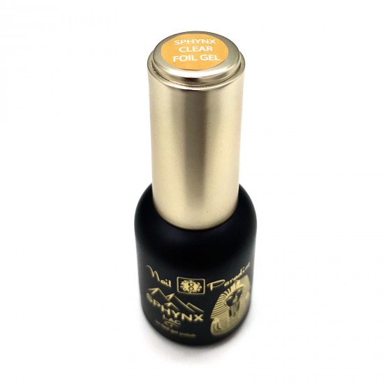 Sphynx Clear foil gel | 801122 | No wipe top coat - Without sticky layer | Nail & Eyelash Paradise